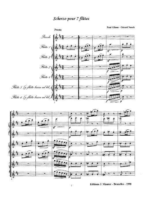 Paul, G :: Scherzo