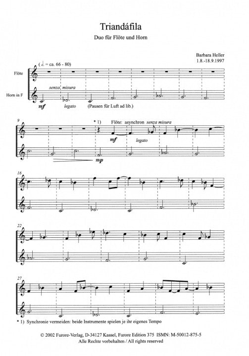 Heller, B :: Triandafila