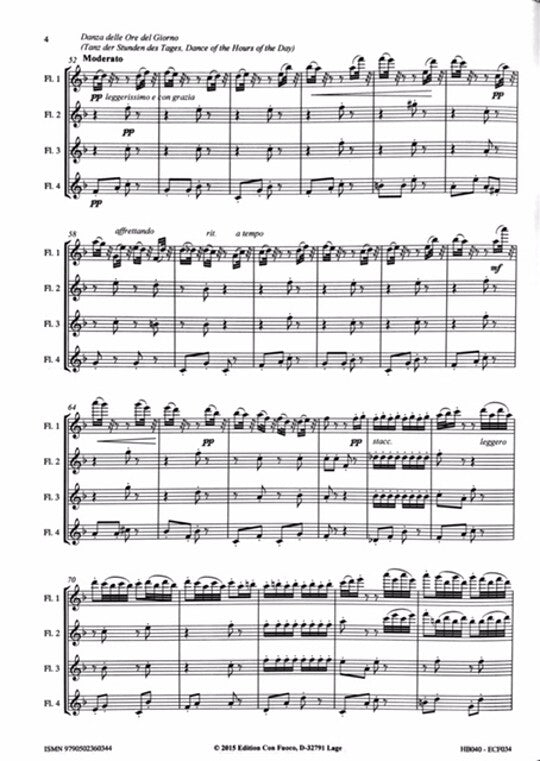 Ponchielli, A :: Tanz der Studen aus der Oper 'La Gioconda' (Dance of the Hours)
