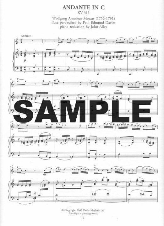Mozart, WA :: Andante in C - KV 315