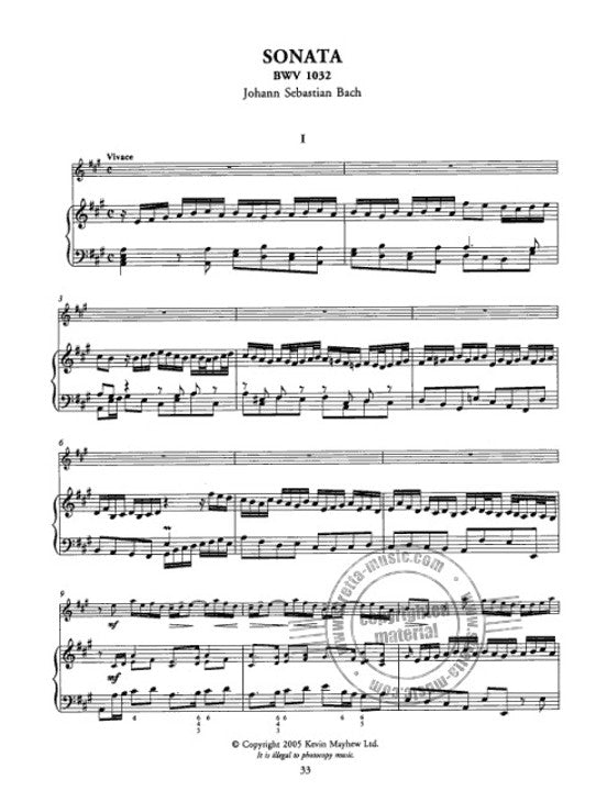 Bach, JS :: Flute Sonatas: Book 3