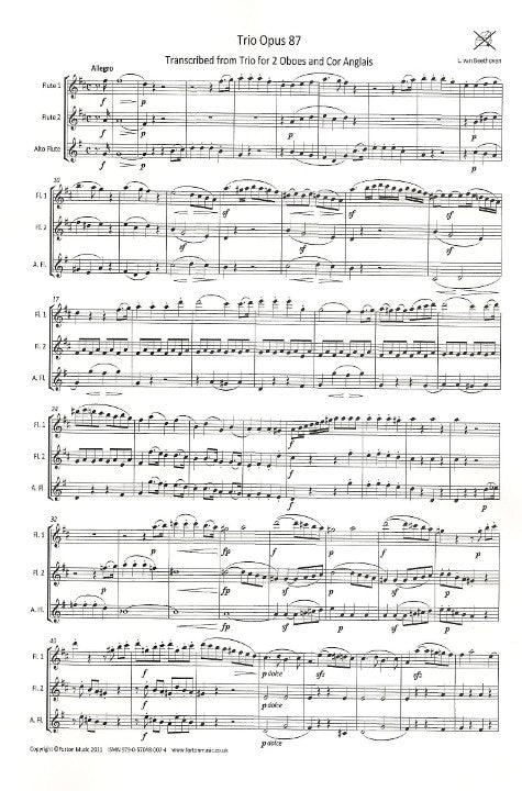 Beethoven, L :: Trio Opus 87