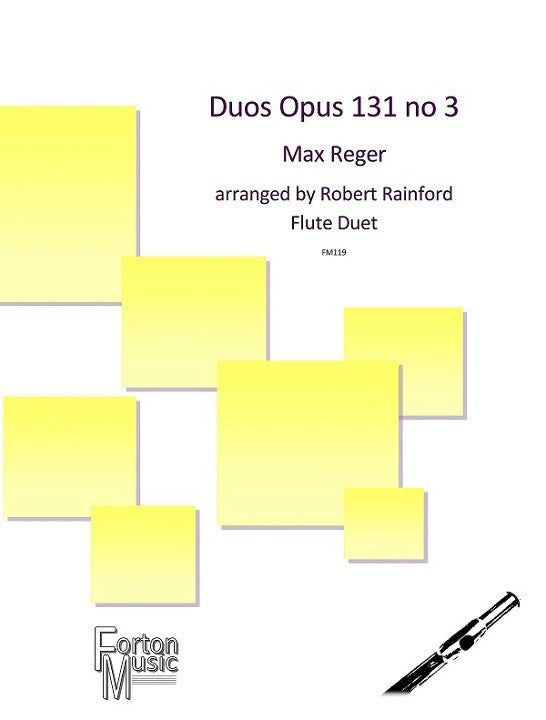 Reger, M :: Duos: Opus 131, No. 3