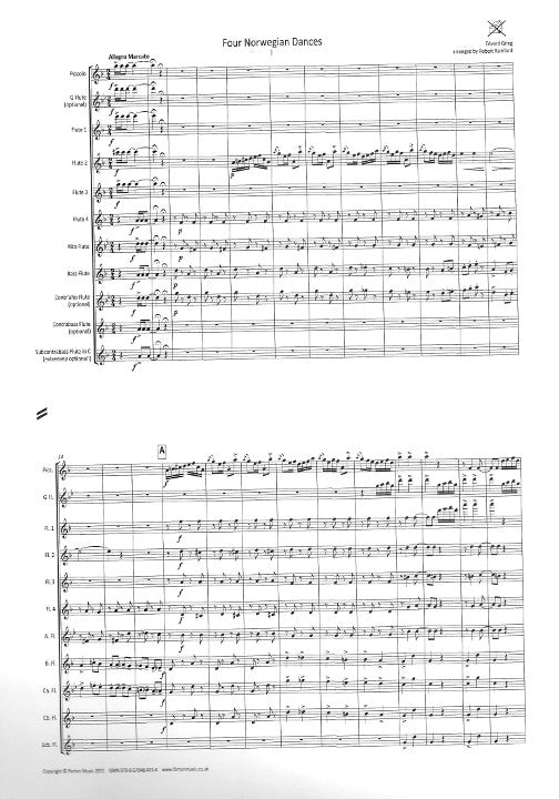 Grieg, E :: Four Norwegian Dances