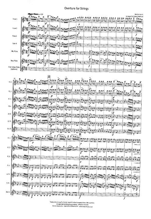 Jacob, G :: Overture for Strings