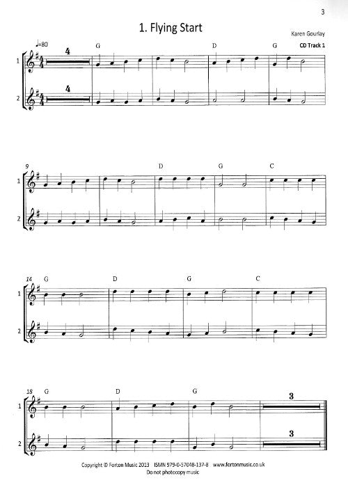 Gourlay, K :: Dazzling Duos: Beginner Flute