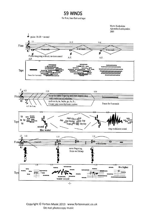 Korkokiou, M; Loufopoulos, A :: 59 Winds