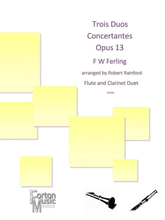Ferling, FW :: Trois Duos Concertantes: Opus 13