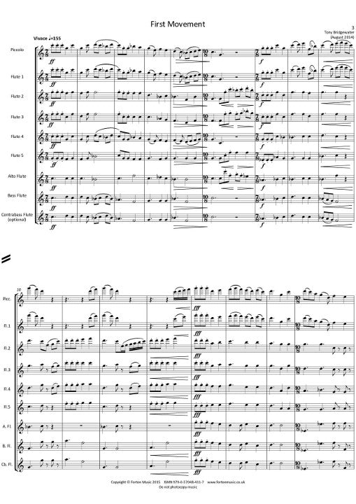 Bridgewater, T :: Sonata for Flutes