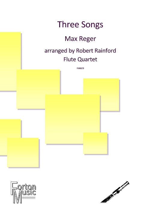 Reger, M :: Three Songs