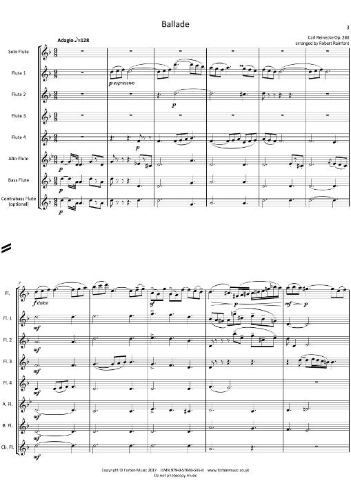 Reinecke, C :: Ballade