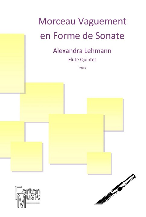 Lehmann, A :: Morceau Vaguement en Forme de Sonate