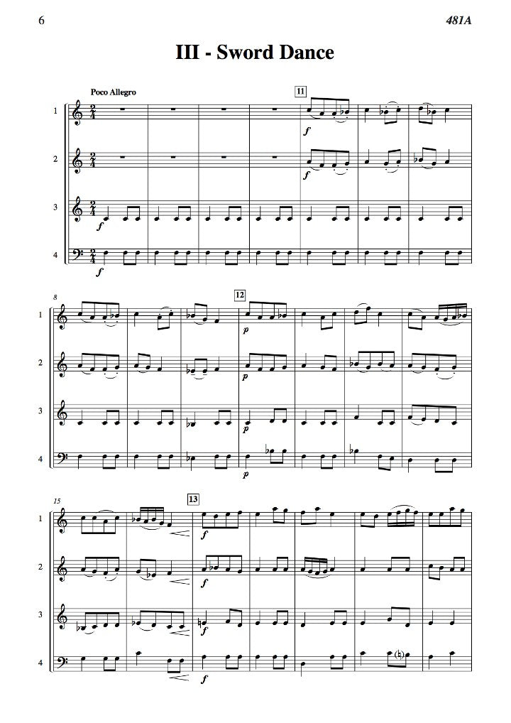 Wiggins, C :: Three of a Kind for Flexible Quartet
