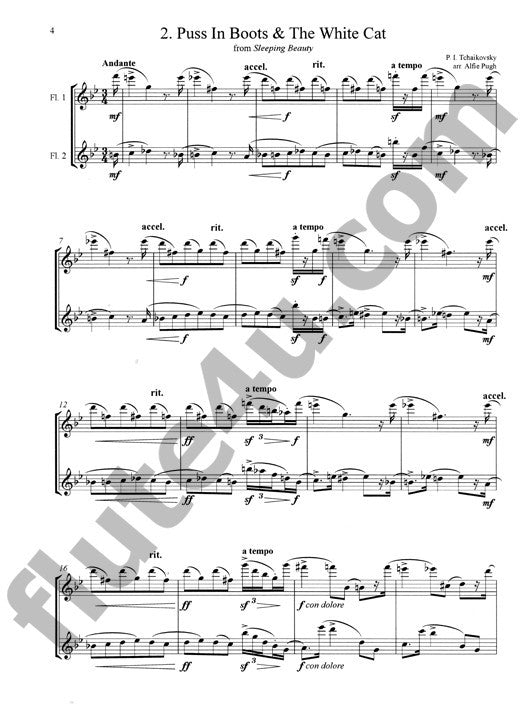 Tchaikovsky, P :: Six Tchaikovsky Duets