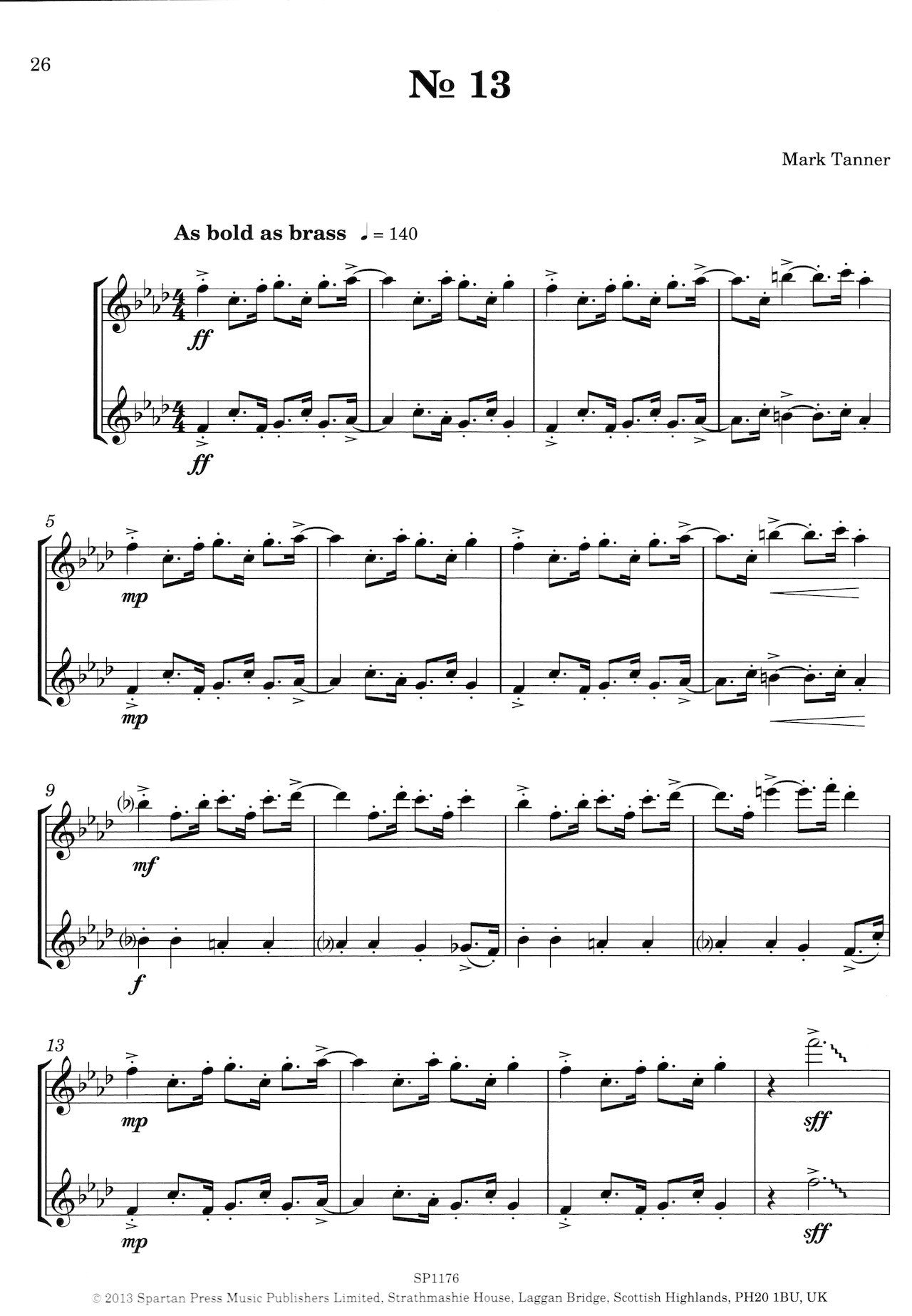 Tanner, M :: Flute Friction, Vol. 2