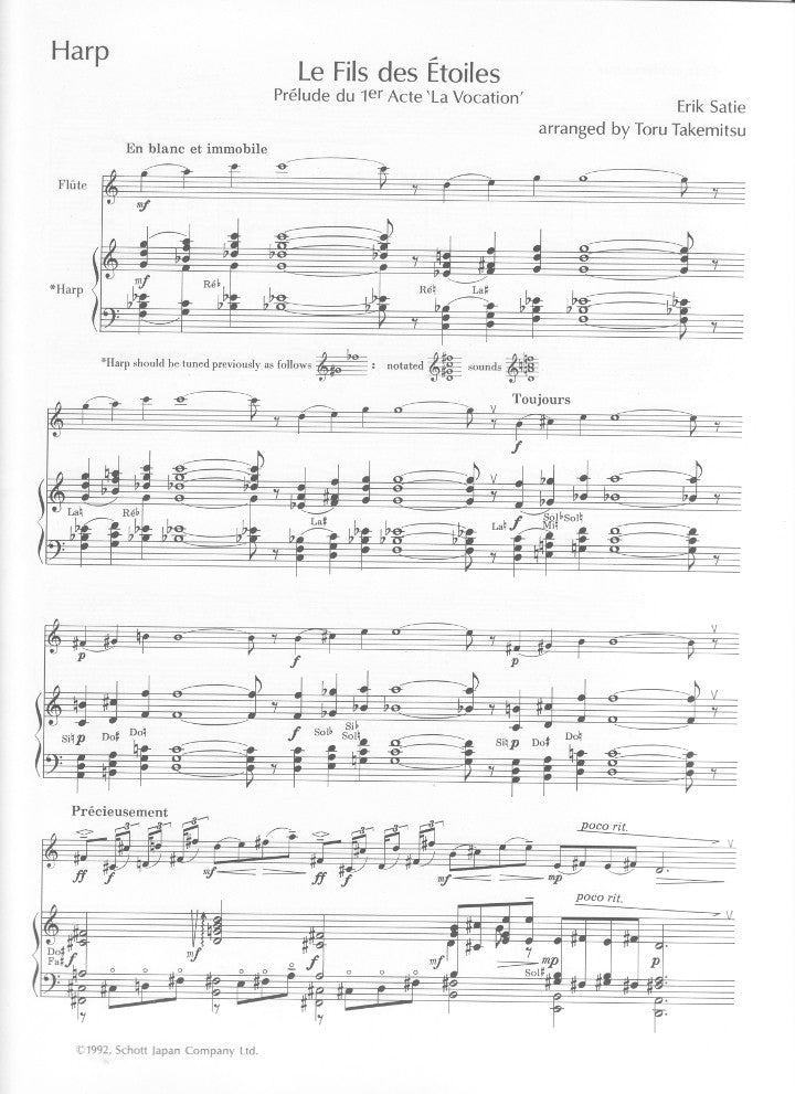 Satie, E :: Le Fils des Etoiles
