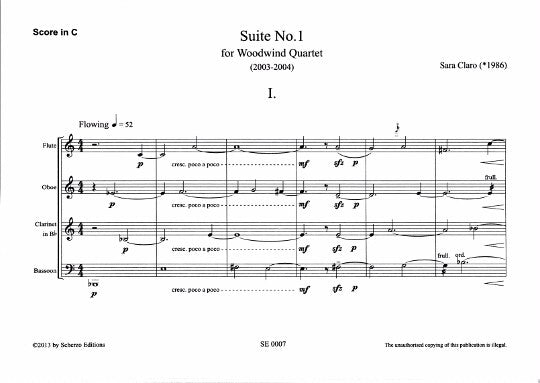 Claro, S :: Suite No. 1