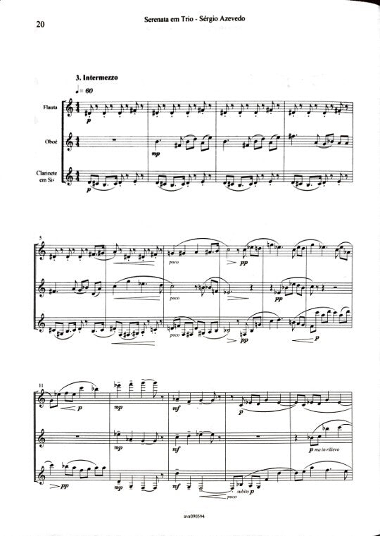 Azevedo, S :: Serenata em trio