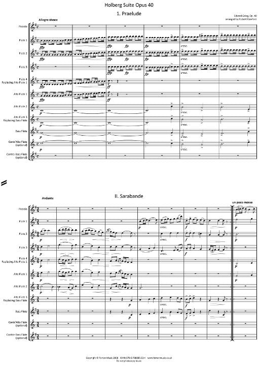 Grieg, E :: Holberg Suite, Opus 40