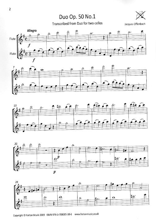Offenbach, J :: Duos: Opus 50, No. 1-3