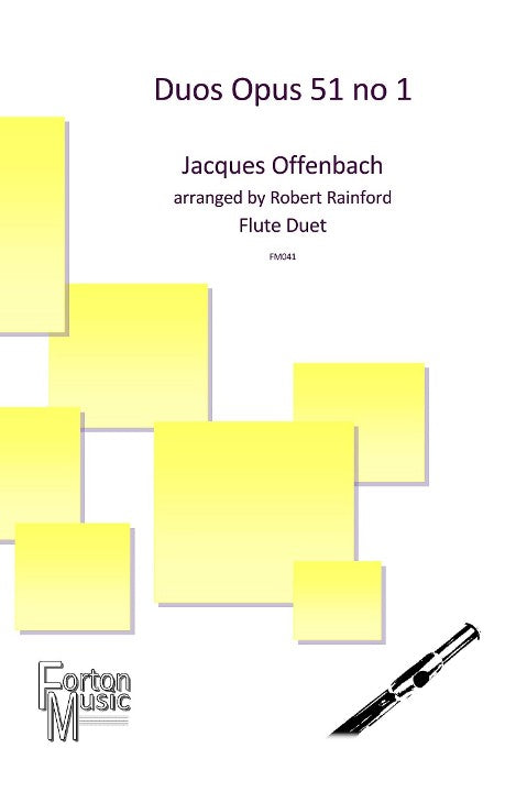 Offenbach, J :: Duos: Opus 51, No. 1