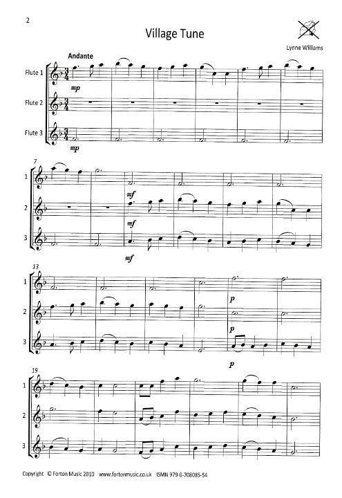 Williams, L :: Flute Trios - Book 1