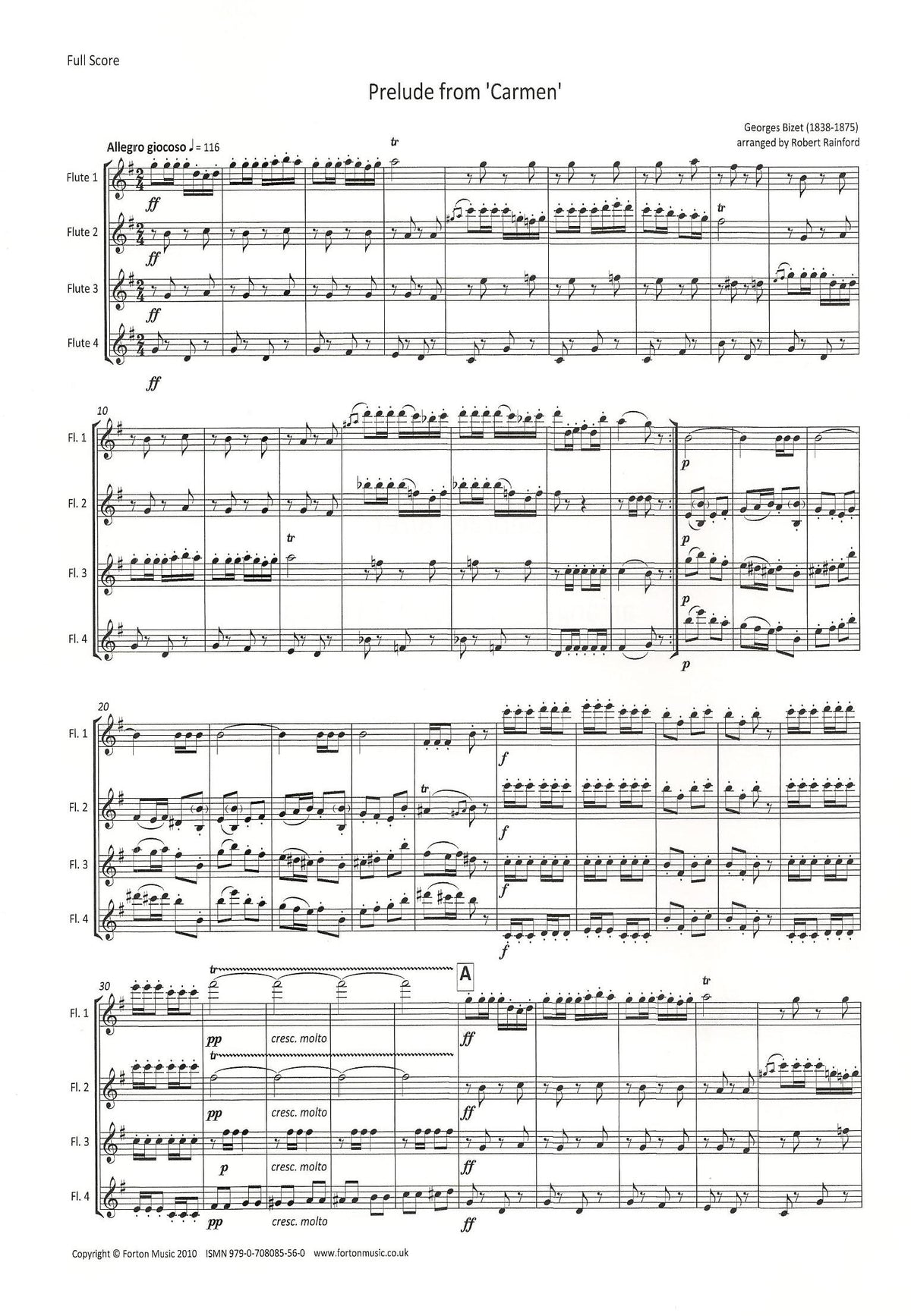Bizet, G :: Prelude from Carmen