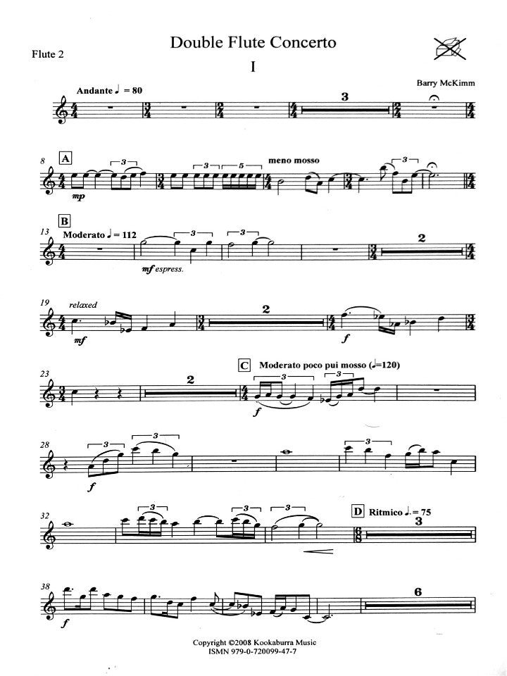 McKimm, B :: Double Flute Concerto