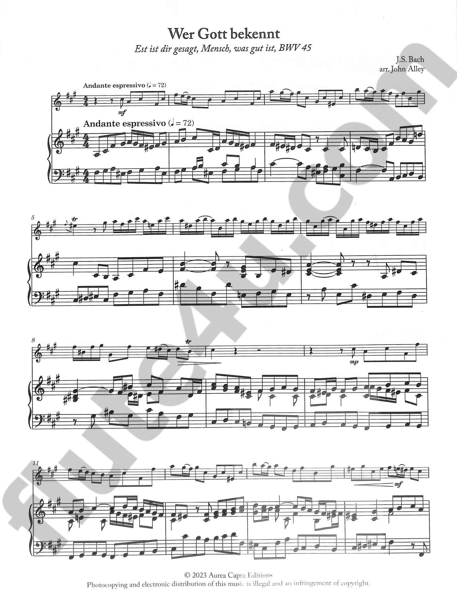 Bach, JS :: J.S. Bach Flute Obbligatos, Vol. 2
