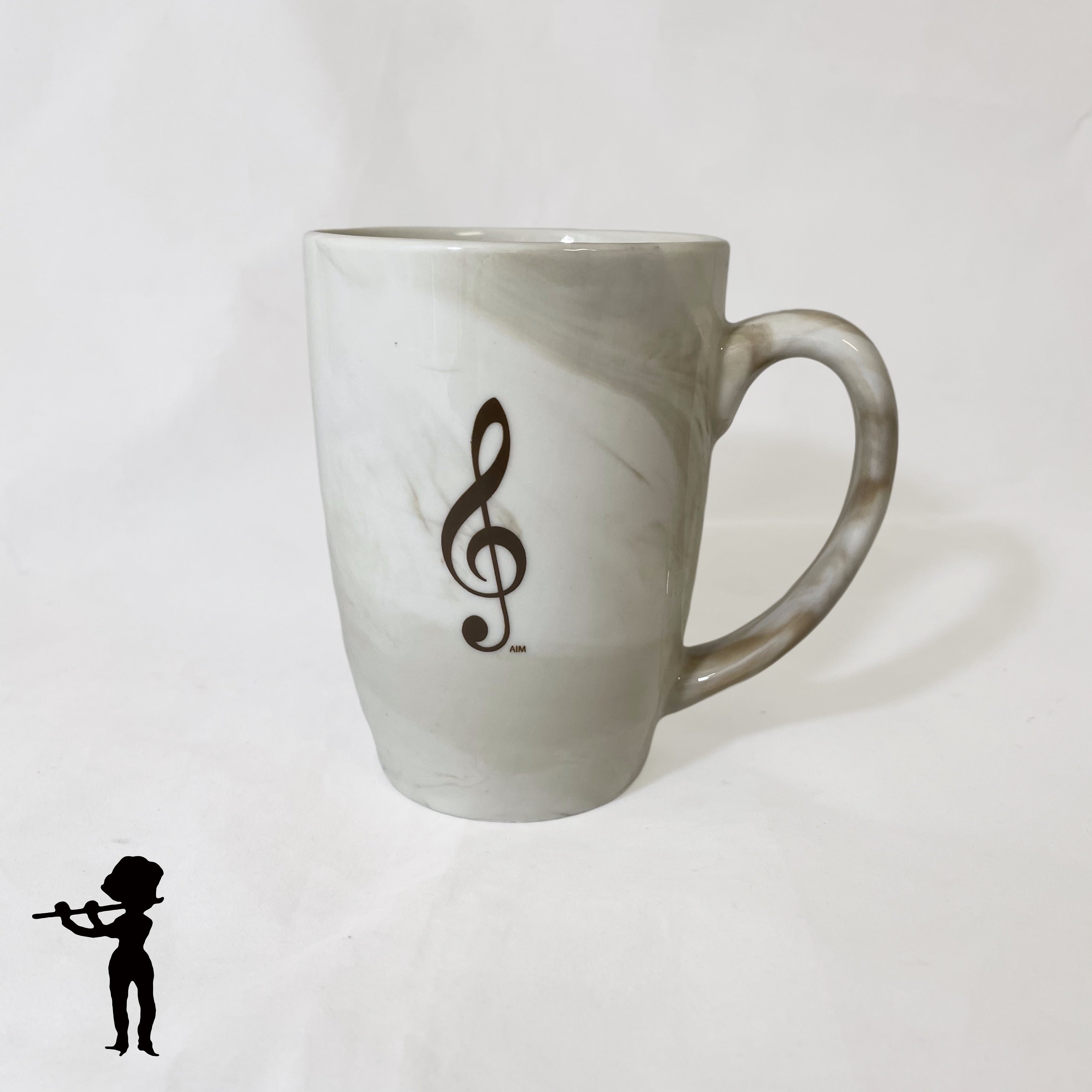 Mug - Marbleized Treble Clef
