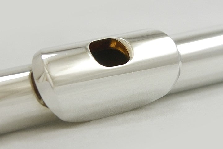 Mancke Flute Headjoint - Sterling Silver/18k Riser