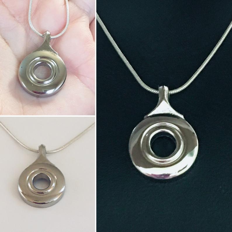 Necklace - Open Hole Key on Chain