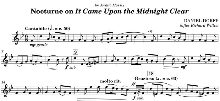Dorff, D :: Nocturnes for the Nativity