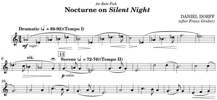 Dorff, D :: Nocturnes for the Nativity