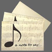 Note Cards - 'A Note to Say...'