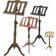 Sculpted Design Wooden Music Stand