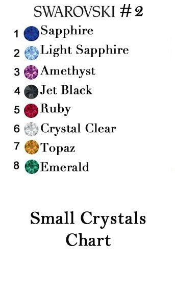 Necklace - Open Hole Key with Tiny Neck Crystal