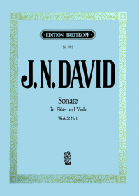 David, JN :: Sonate Werk 32 Nr. 1