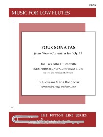 Bononcini, G :: Four Sonatas from 'Arie e Correnti a tre', Op. 12