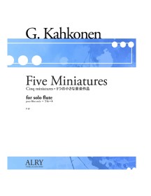 Kahkonen, G :: Five Miniatures