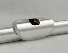 Headjoint - McKenna Sterling silver M Series with 18k Gold riser and 14k Adler wings (Demo Sale)