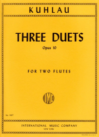 Kuhlau, F :: Three Duets op. 10