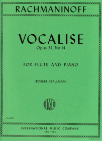 Rachmaninoff, S :: Vocalise op. 34, No. 14