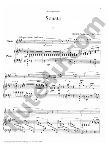 Andriessen, J :: Sonata