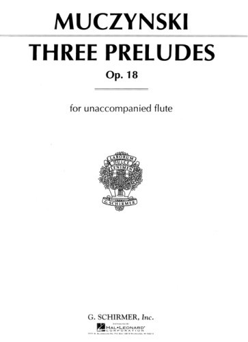 Muczynski, R :: Three Preludes op. 18