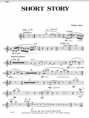 Oboe - Page 1