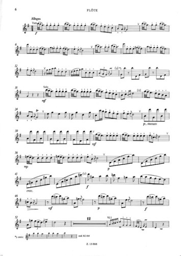 Hasse, JA :: Konzert [Concerto] Op. 3, No. 7