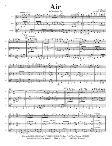 Handel, GF :: Water Music Suite