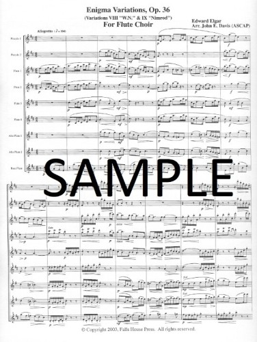 Elgar, E :: Enigma Variations, Op. 36 (Variations VIII 'W.N.' & IX 'Nimrod')
