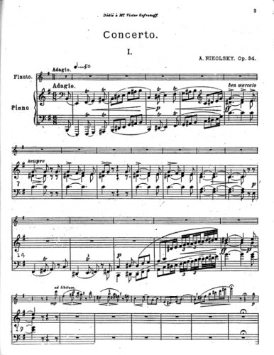 Nikolsky, AV :: Concerto op. 34